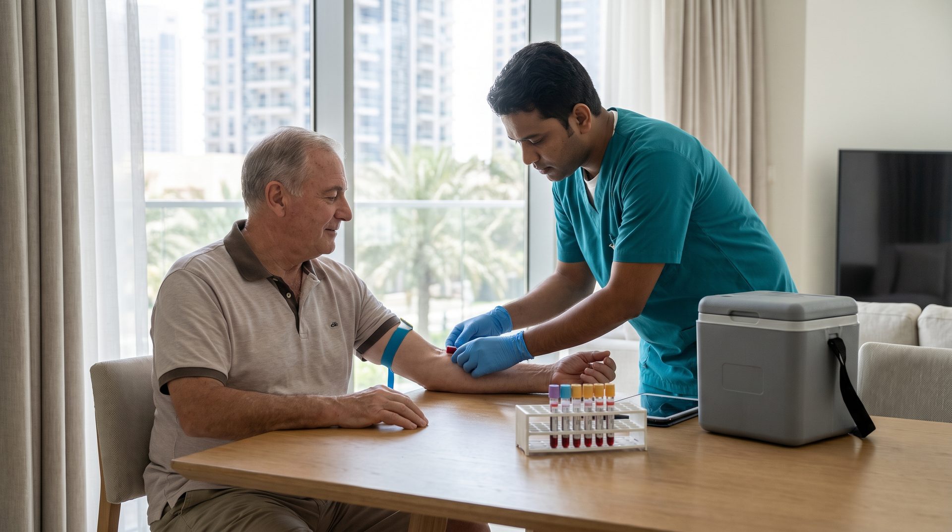 Blood Sample Collection in Dubai — CareFirst
