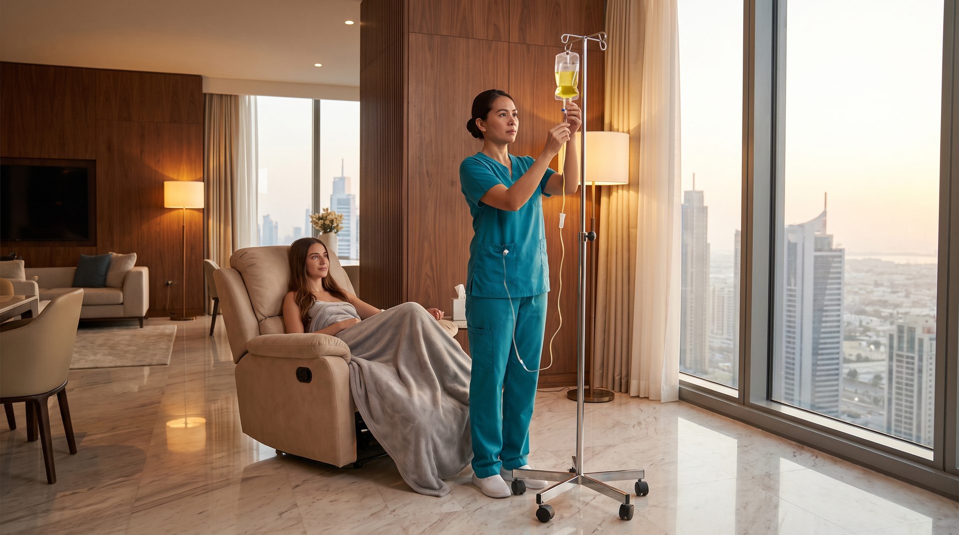 IV Therapy at Home in Dubai — CareFirst